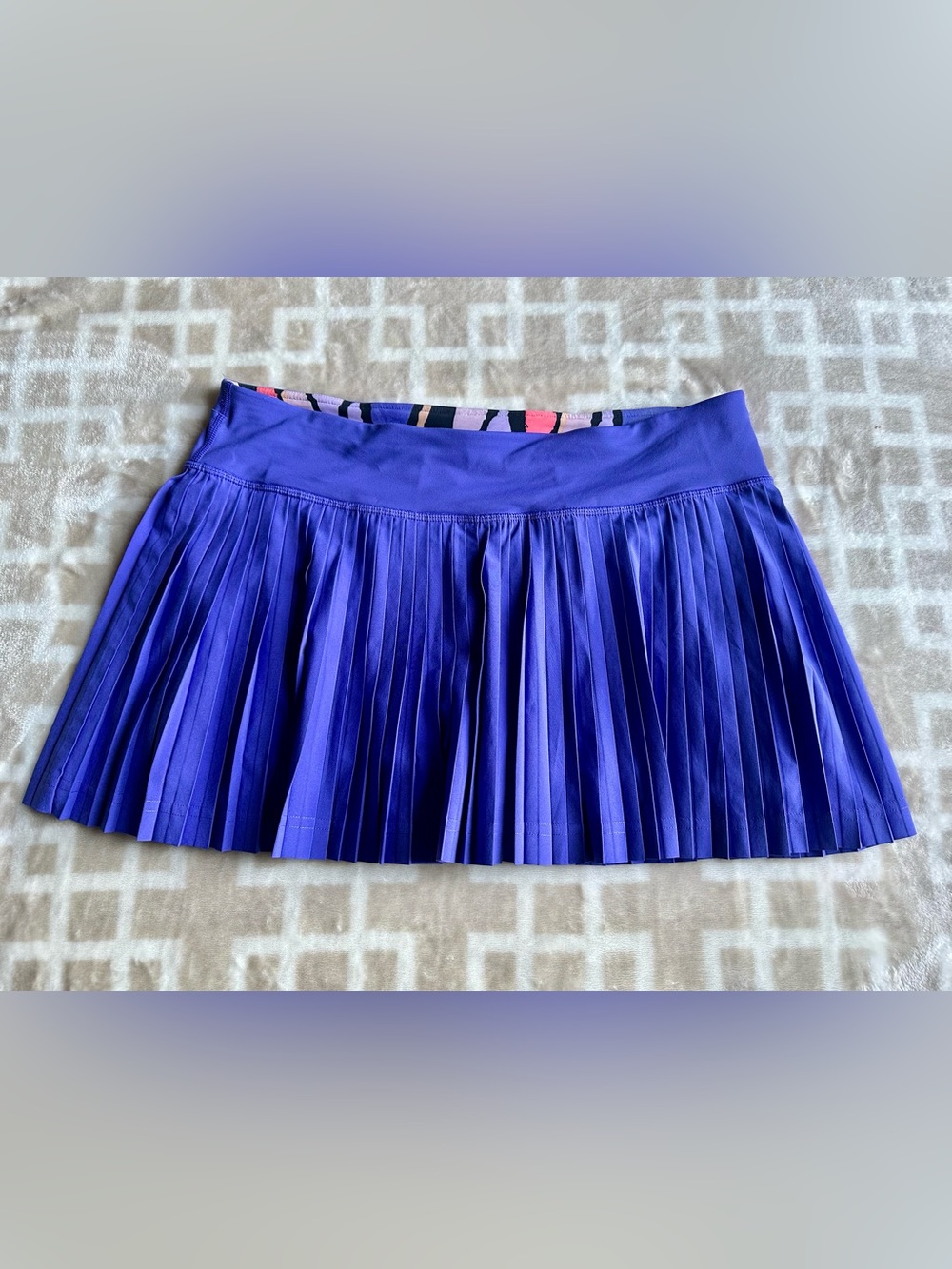 Lululemon Athletica Pleated Circle Skater Skirt in Purple